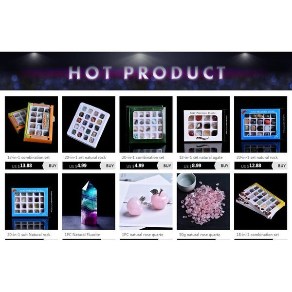 20-in-1 combination suit natural rock crystal mineral jewelry home home decoration study room decoration collection jllksx, Black
20-in-1 combination suit natural rock crystal mineral jewelry home home decoration study room decoration collection jllksx, Black