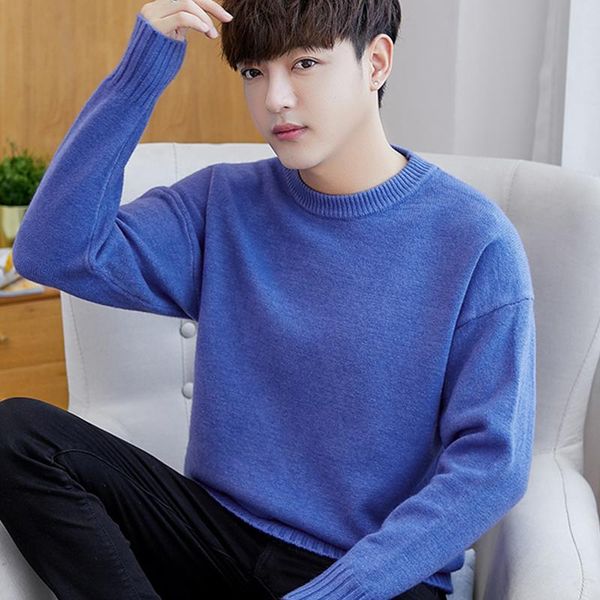 autumn winter sweater round neck long sleeve thick warm men's clothing knitted sweaters kg-1022, White;black
autumn winter sweater round neck long sleeve thick warm men's clothing knitted sweaters kg-1022, White;black