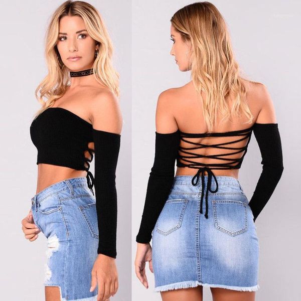women's sweaters winter 2019 sleeve shoulder knitted sweaters long sleeve short women's fashion party streetwear)1, Black
women's sweaters winter 2019 sleeve shoulder knitted sweaters long sleeve short women's fashion party streetwear)1, Black