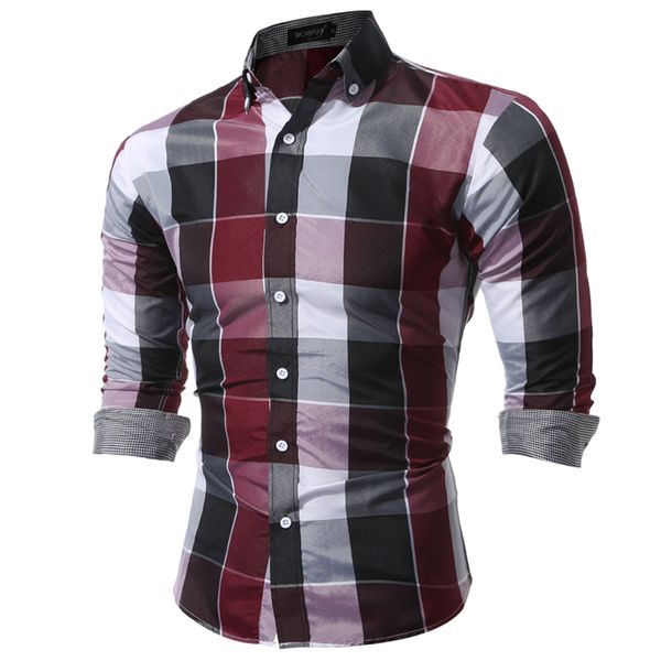 fashion trend men shirts fit mens dress plaid shirts designer male clothes social casual shirt men homme large size xxxl, White;black
fashion trend men shirts fit mens dress plaid shirts designer male clothes social casual shirt men homme large size xxxl, White;black