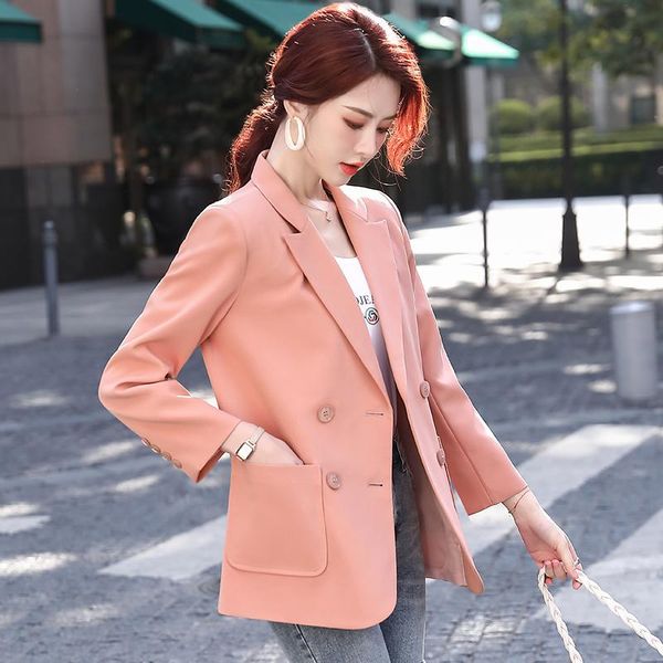 new arrival ladies casual blazer women jackets pink long sleeve work wear outerwear clothes, White;black
new arrival ladies casual blazer women jackets pink long sleeve work wear outerwear clothes, White;black