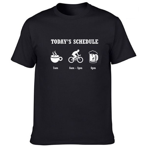 todays schedule coffee cyclings mountain bikings drink beer t-shirt funny printed t shirts men short sleeve casual male, White;black
todays schedule coffee cyclings mountain bikings drink beer t-shirt funny printed t shirts men short sleeve casual male, White;black