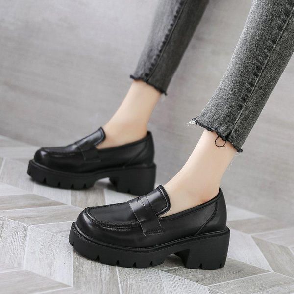 women's shoes platform casual female sneakers autumn oxfords modis all-match british style flats loafers with fur round toe, Black
women's shoes platform casual female sneakers autumn oxfords modis all-match british style flats loafers with fur round toe, Black