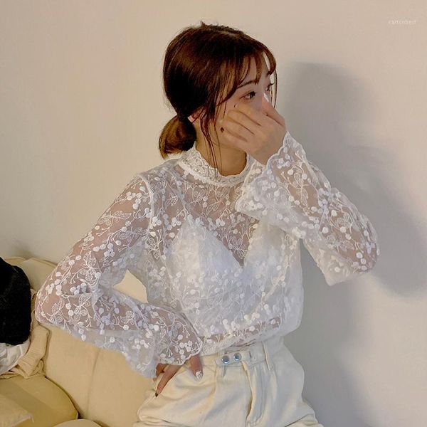 women's blouses & shirts autumn winter lace women korean loose long sleeve ladies and white chemisier femme blusas1
women's blouses & shirts autumn winter lace women korean loose long sleeve ladies and white chemisier femme blusas1