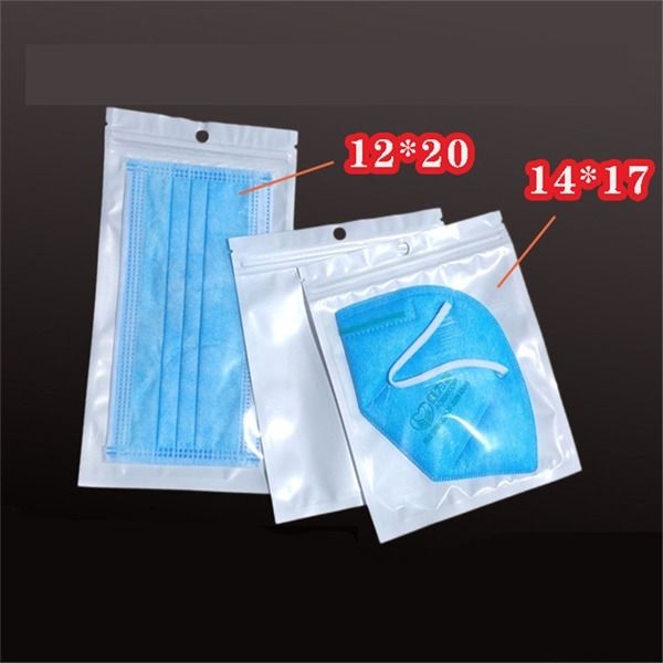 12*20cm 14*17cm transparent pearl film bag plastic storage pouch resealable mask packaging bags a05
12*20cm 14*17cm transparent pearl film bag plastic storage pouch resealable mask packaging bags a05