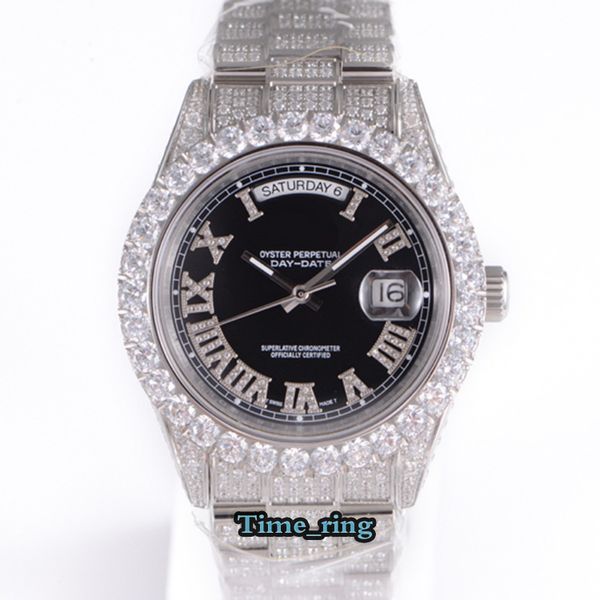 n9 version m228345rbr-0002 black dial silver diamond case eta2836 automatic mechanical movement mens watch diamond band designer watches, Slivery;brown
n9 version m228345rbr-0002 black dial silver diamond case eta2836 automatic mechanical movement mens watch diamond band designer watches, Slivery;brown