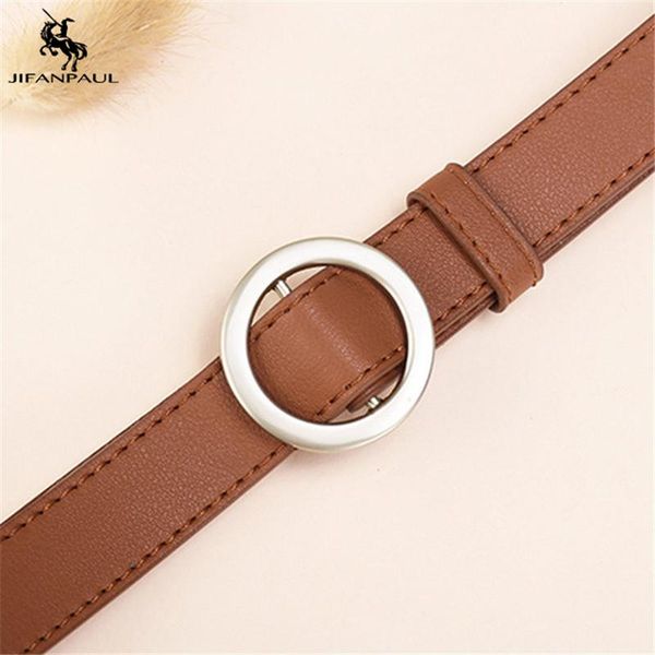jifanpaul women belt round buckle belts femaledress decorative slim retro fashion leisure belt students, Black;brown
jifanpaul women belt round buckle belts femaledress decorative slim retro fashion leisure belt students, Black;brown