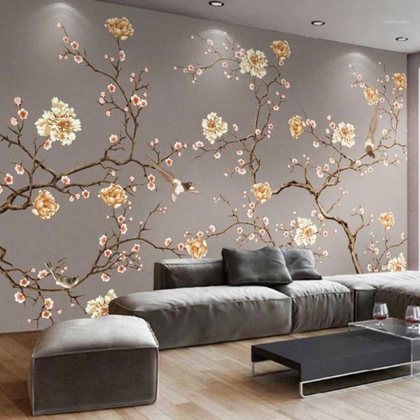 wallpapers drop custom 3d wallpaper mural hand-painted flowers and birds art living room wall decoration murals1
wallpapers drop custom 3d wallpaper mural hand-painted flowers and birds art living room wall decoration murals1