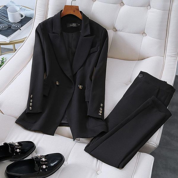 women's two piece pants elastic high waist buttons casual blazer suits women streetwear office female summer fashion long 5xl, White
women's two piece pants elastic high waist buttons casual blazer suits women streetwear office female summer fashion long 5xl, White