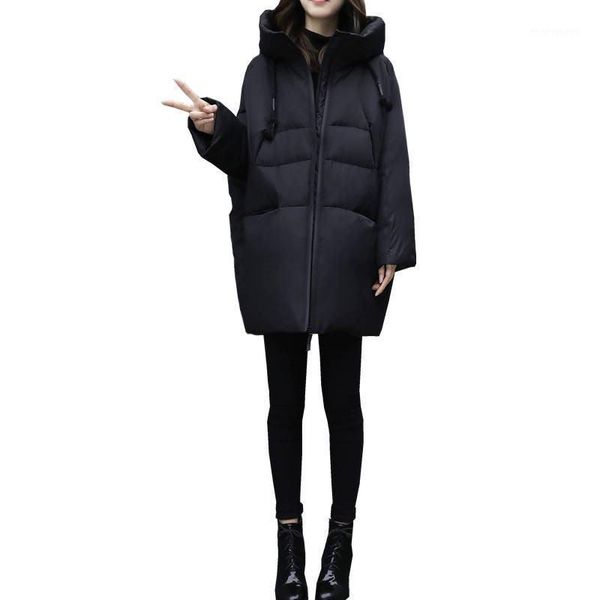 korean style 2020 new winter women hooded white duck down coats female loose thicken warm down jacket casual parkas abrigo c1891, Black
korean style 2020 new winter women hooded white duck down coats female loose thicken warm down jacket casual parkas abrigo c1891, Black