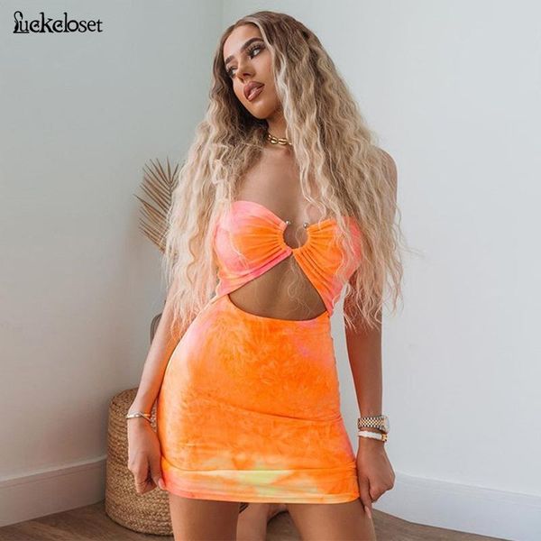 casual dresses chest-wrapped hollow out dress tie-dyed slim summer sleeveless 2 piece bodycon soft party sundress, Black;gray
casual dresses chest-wrapped hollow out dress tie-dyed slim summer sleeveless 2 piece bodycon soft party sundress, Black;gray