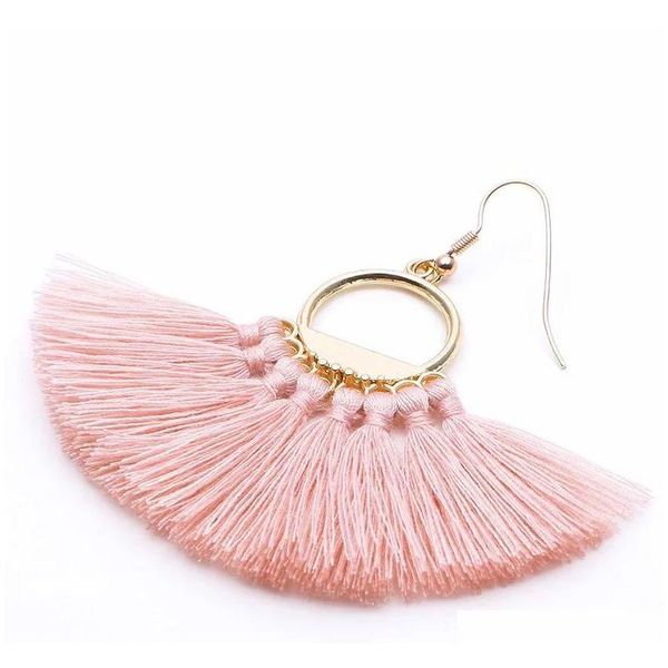 fashion women bohemia earrings colorful hand made woven fringed earrings fan shape semicircle eardrop 1 sqcnet homes2007, Silver 
fashion women bohemia earrings colorful hand made woven fringed earrings fan shape semicircle eardrop 1 sqcnet homes2007, Silver