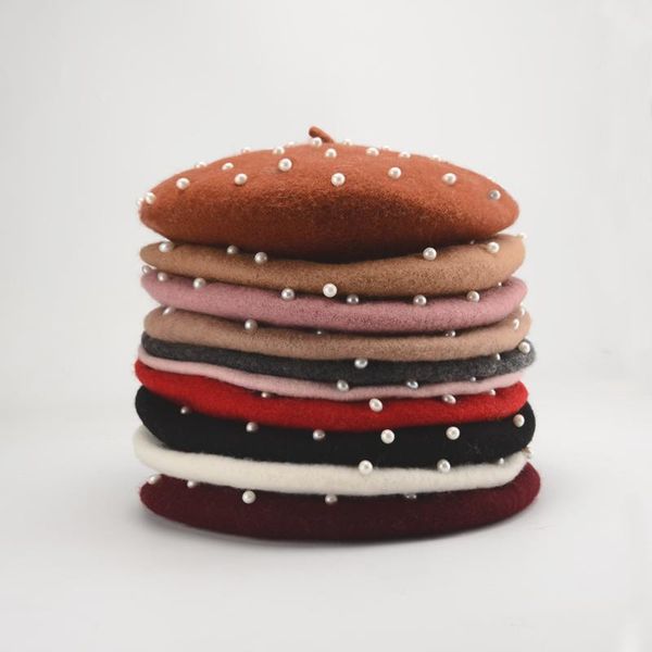 cokk wool beret vintage warm wool winter women beret full pearl beads french artist beanie hat cap girl spring and autumn swy wmtphu, Blue;gray
cokk wool beret vintage warm wool winter women beret full pearl beads french artist beanie hat cap girl spring and autumn swy wmtphu, Blue;gray