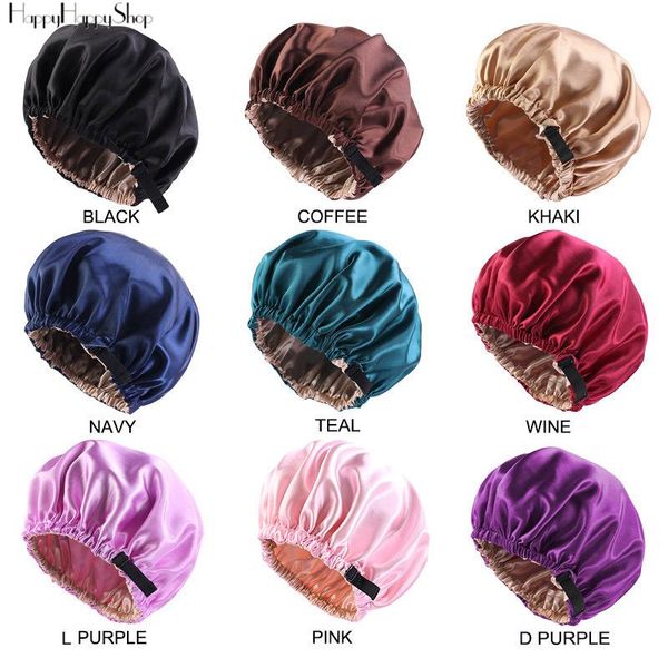 beanie/skull caps adjustable double layer bonnet hat pure color satin night sleep cap hair care turban beanies head cover bandanas women hea, Blue;gray
beanie/skull caps adjustable double layer bonnet hat pure color satin night sleep cap hair care turban beanies head cover bandanas women hea, Blue;gray