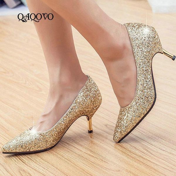 women high heels shoes fashion sequined pumps thin high heel party ladies shoes slip on spring autumn women gold silver1, Black
women high heels shoes fashion sequined pumps thin high heel party ladies shoes slip on spring autumn women gold silver1, Black