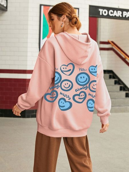 letter & cartoon face print drop shoulder drawstring thermal lined hoodie 68vj#, White;black
letter & cartoon face print drop shoulder drawstring thermal lined hoodie 68vj#, White;black