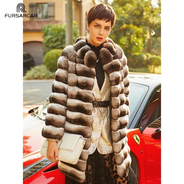 fursarcar winter jacket women real chinchilla rex fur overcoats natural wholeskin genuine rex fur coats customized1, Black
fursarcar winter jacket women real chinchilla rex fur overcoats natural wholeskin genuine rex fur coats customized1, Black
