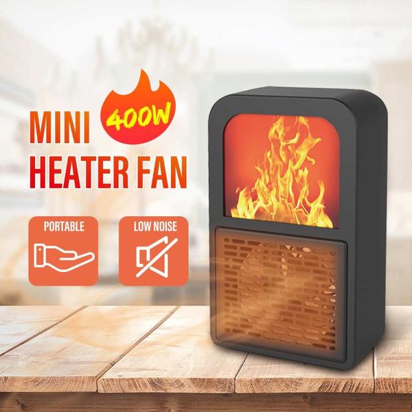 mini fan heater 3d fireplace 400w portable electric heater winter warmer heating fan office room air new arrival 2020
mini fan heater 3d fireplace 400w portable electric heater winter warmer heating fan office room air new arrival 2020