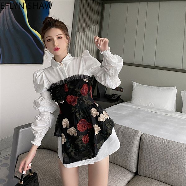 2021 spring new retro sets for the feminine fashion two white shirt parts *upper tube 2 piece set vintage embroidered corset outfits adzb, Gray
2021 spring new retro sets for the feminine fashion two white shirt parts *upper tube 2 piece set vintage embroidered corset outfits adzb, Gray