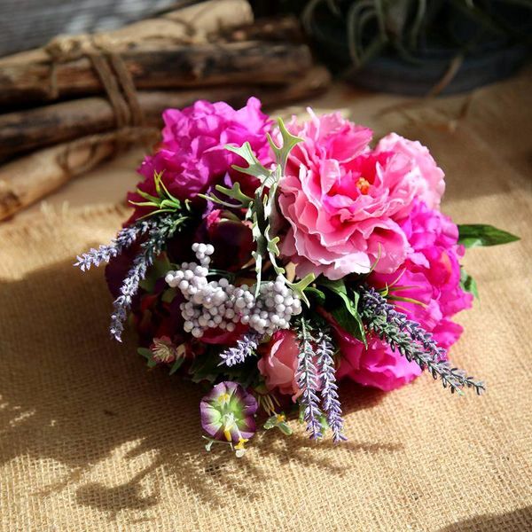 decorative flowers & wreaths 10 bouquets artificial flower hydrangea peony bouquet silk for wedding valentine's day party home diy deco
decorative flowers & wreaths 10 bouquets artificial flower hydrangea peony bouquet silk for wedding valentine's day party home diy deco