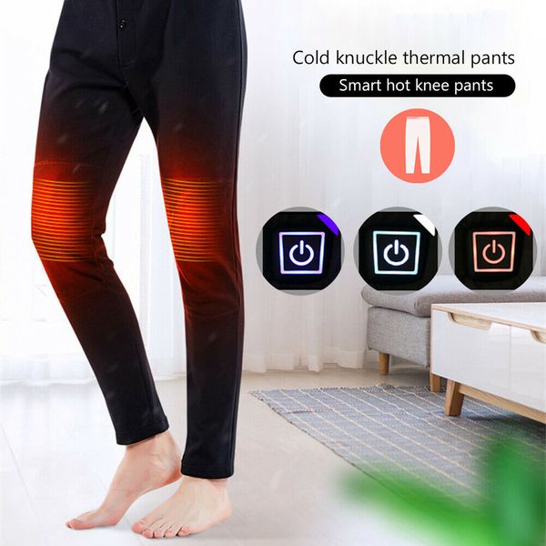 men women usb electric heating winter plus usb intelligent heated warm trousers velvet warm knee trousers pant for outdoor sport, White;black
men women usb electric heating winter plus usb intelligent heated warm trousers velvet warm knee trousers pant for outdoor sport, White;black