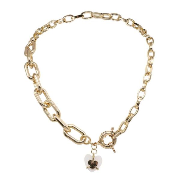aensoa layered punk chain anchor buckle necklace shell heart shape pendant necklace women men choker metal chains goth jewelry, Silver
aensoa layered punk chain anchor buckle necklace shell heart shape pendant necklace women men choker metal chains goth jewelry, Silver