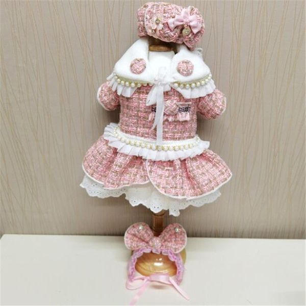 pets lovely charm winter dresses high fall street elegant bichon hats party & banquet trendy teddy shawls set
pets lovely charm winter dresses high fall street elegant bichon hats party & banquet trendy teddy shawls set