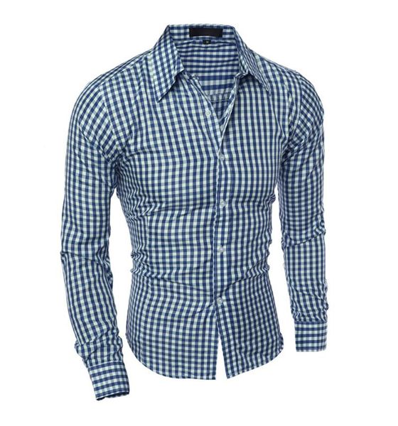 men's casual shirts fashion men clothes slim fit long sleeve shirt plaid cotton social plus size, White;black
men's casual shirts fashion men clothes slim fit long sleeve shirt plaid cotton social plus size, White;black