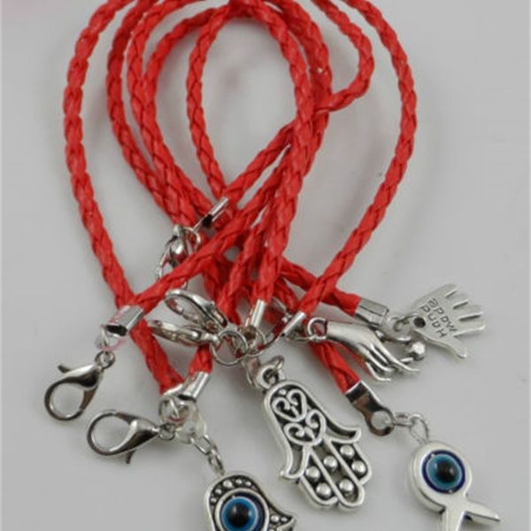 eye hand hamsa ship evil 100pcs mixed string bracelets lucky charms leather hot
eye hand hamsa ship evil 100pcs mixed string bracelets lucky charms leather hot