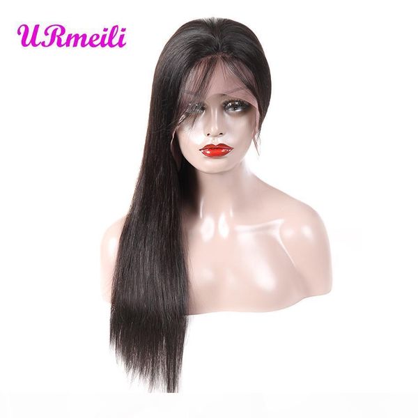 360 full lace frontal wig with baby hair brazilian virgin hair wigs for black women pre pluckedir straight lace front human hair wigs, Black;brown
360 full lace frontal wig with baby hair brazilian virgin hair wigs for black women pre pluckedir straight lace front human hair wigs, Black;brown