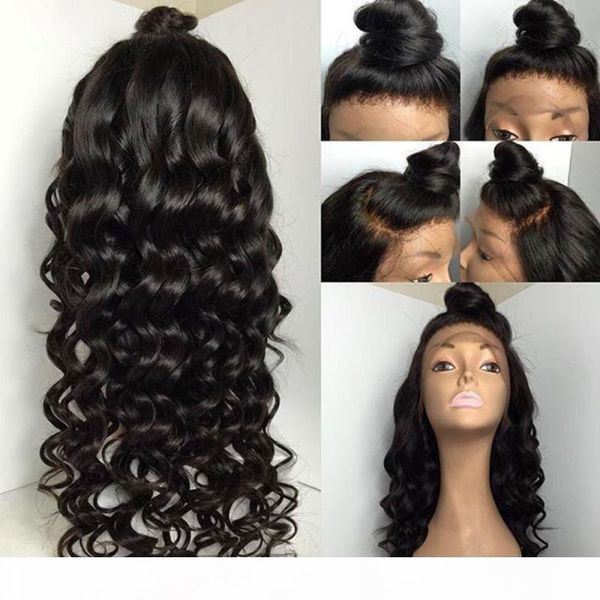 part 7a glueless boby wavy full lace human hair wigs with baby hair brazilian lace front wavy wig for black women, Black;brown
part 7a glueless boby wavy full lace human hair wigs with baby hair brazilian lace front wavy wig for black women, Black;brown
