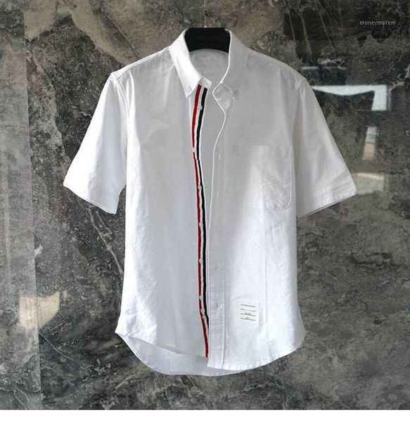 men's casual shirts 2021 men oxford embroidery striped fashion cotton shirt pocket short-sleeves 2xl #sn141, White;black
men's casual shirts 2021 men oxford embroidery striped fashion cotton shirt pocket short-sleeves 2xl #sn141, White;black