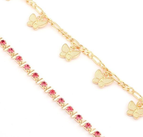 rhinestone crystal ankle bracelets for women sandals butterfly anklet boho beach foot iced out chains anklets female fashion jewel wmtaksu, Red;blue
rhinestone crystal ankle bracelets for women sandals butterfly anklet boho beach foot iced out chains anklets female fashion jewel wmtaksu, Red;blue