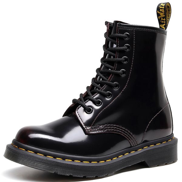 high-quality women's leather martin classic retro-british style short boots xyup, Black
high-quality women's leather martin classic retro-british style short boots xyup, Black
