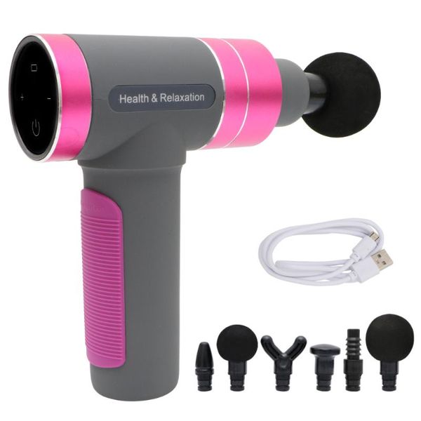 1pc electric fascia massager usb charging muscle relaxation massager vibration fitness equipment muscle (purple
1pc electric fascia massager usb charging muscle relaxation massager vibration fitness equipment muscle (purple