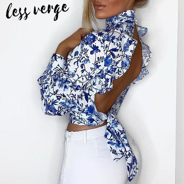 lessverge floral backless blouse shirt women long sleeve turtleneck boho autumn blouse ladies ruffles crop blusas mujer1, White
lessverge floral backless blouse shirt women long sleeve turtleneck boho autumn blouse ladies ruffles crop blusas mujer1, White