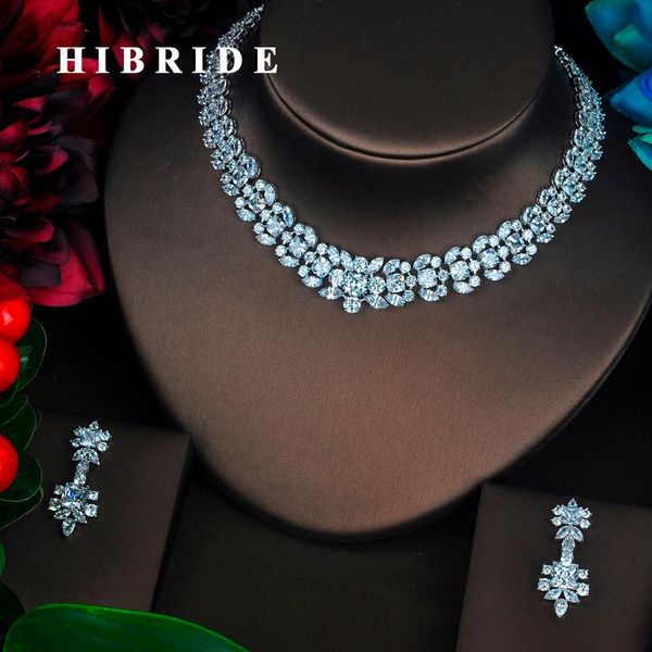 hibride luxury elegant full cz stone bridal jewelry sets for women 2 pcs necklace set wedding jewelry dress accessories n-380, Silver
hibride luxury elegant full cz stone bridal jewelry sets for women 2 pcs necklace set wedding jewelry dress accessories n-380, Silver