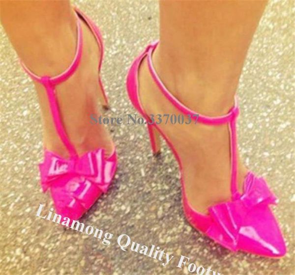 dress shoes linamong beautiful pointed toe patent leather bowtie stiletto heel pumps rose red yellow t-strap high heels formal shoes1, Black
dress shoes linamong beautiful pointed toe patent leather bowtie stiletto heel pumps rose red yellow t-strap high heels formal shoes1, Black
