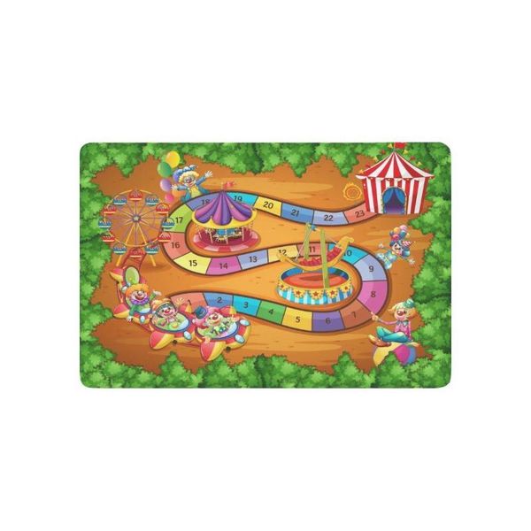 carpets circus board game anti-slip door mat home decor, kids indoor outdoor entrance doormat rubber backing 23.6 x 15.7 inches
carpets circus board game anti-slip door mat home decor, kids indoor outdoor entrance doormat rubber backing 23.6 x 15.7 inches