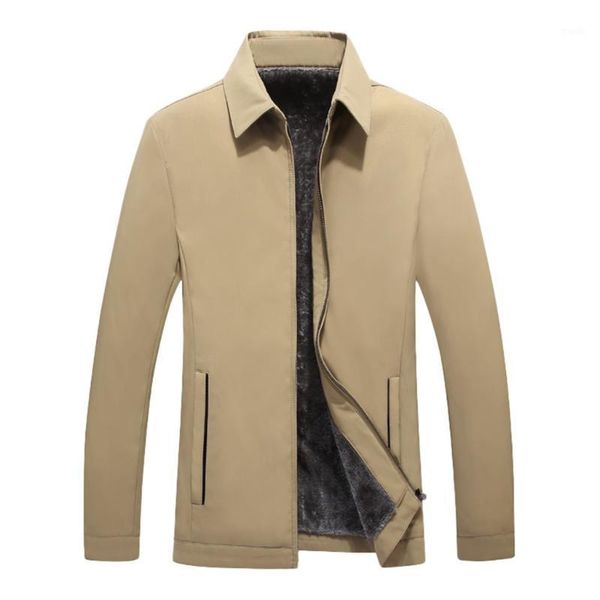 men's jackets fashion men's autumn winter casual solid turn-down collar jacket coat coats & clothing drop 1, Black;brown
men's jackets fashion men's autumn winter casual solid turn-down collar jacket coat coats & clothing drop 1, Black;brown