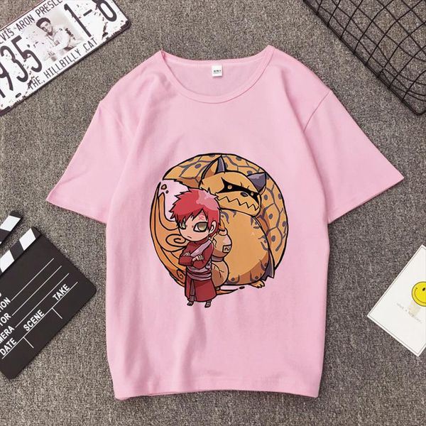 2020 летние новые наруто принт розовый kawaii досуг harajuku японский стиль vogue streetwear tracksuit персональность женская футболка, White 
2020 летние новые наруто принт розовый kawaii досуг harajuku японский стиль vogue streetwear tracksuit персональность женская футболка, White