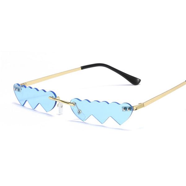 sunglasses rimless siamese heart women metal sun glasses female male small frame unique rectangle vintage oculos, White;black
sunglasses rimless siamese heart women metal sun glasses female male small frame unique rectangle vintage oculos, White;black