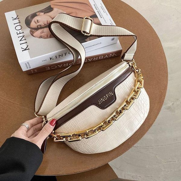 waist bags luxury chain pu leather chest pack cross body bag for women stone pattern ladies fanny 2021 fashion shoulder
waist bags luxury chain pu leather chest pack cross body bag for women stone pattern ladies fanny 2021 fashion shoulder