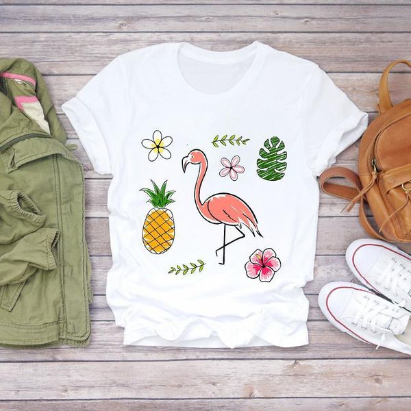 women 2020 cartoon beach pineapple flamingo fashion summer fruit shirt ladies womens t-shirts t graphic female tee t-shirt, White
women 2020 cartoon beach pineapple flamingo fashion summer fruit shirt ladies womens t-shirts t graphic female tee t-shirt, White