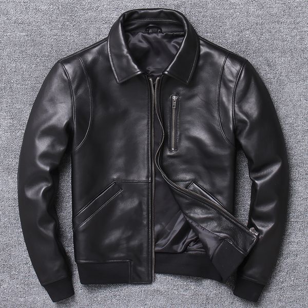 casual man genuine leather coat,mens sheepskin jacket.busines leather jackets.fashion style plus size sales lj201029, Black
casual man genuine leather coat,mens sheepskin jacket.busines leather jackets.fashion style plus size sales lj201029, Black