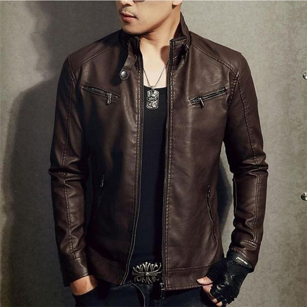 осенняя куртка biker teenage boy весна мужчины мужчины искусственная кожаная куртка на молнии новое прибытие slim care moto moto sewskin кож, Black
осенняя куртка biker teenage boy весна мужчины мужчины искусственная кожаная куртка на молнии новое прибытие slim care moto moto sewskin кож, Black
