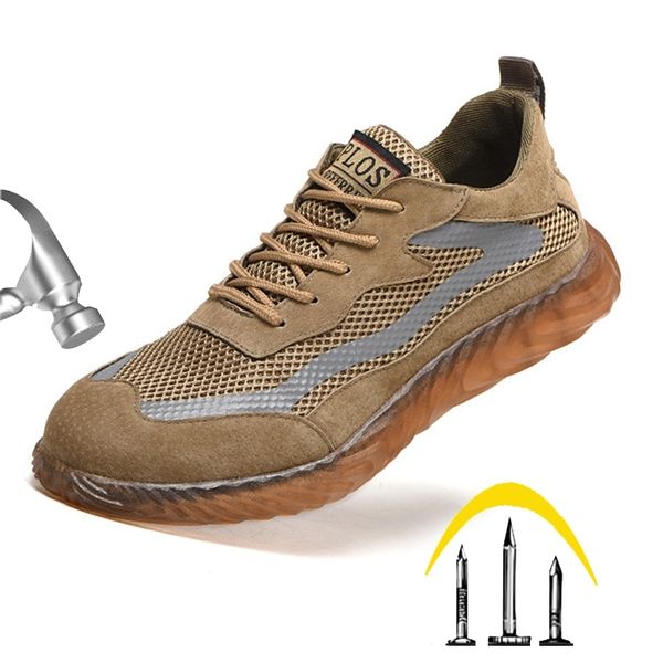 safety shoes for men anti-smashing puncture-proof work boot mesh breathable lightweight non-slip wear-resistant protective shoes y200915, Black;brown
safety shoes for men anti-smashing puncture-proof work boot mesh breathable lightweight non-slip wear-resistant protective shoes y200915, Black;brown