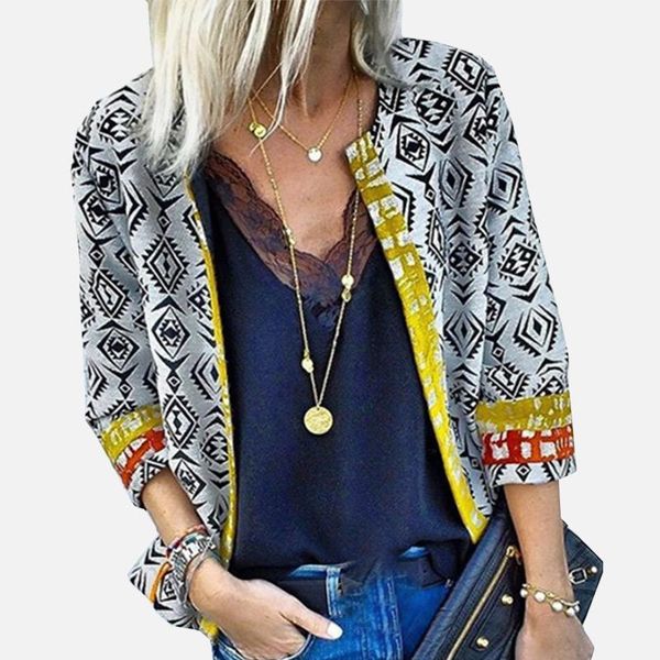 printed short women's blazer cardigan coat long sleeve casual new fashion blazer jacket autumn fall leisure loose streetwear1, White;black
printed short women's blazer cardigan coat long sleeve casual new fashion blazer jacket autumn fall leisure loose streetwear1, White;black