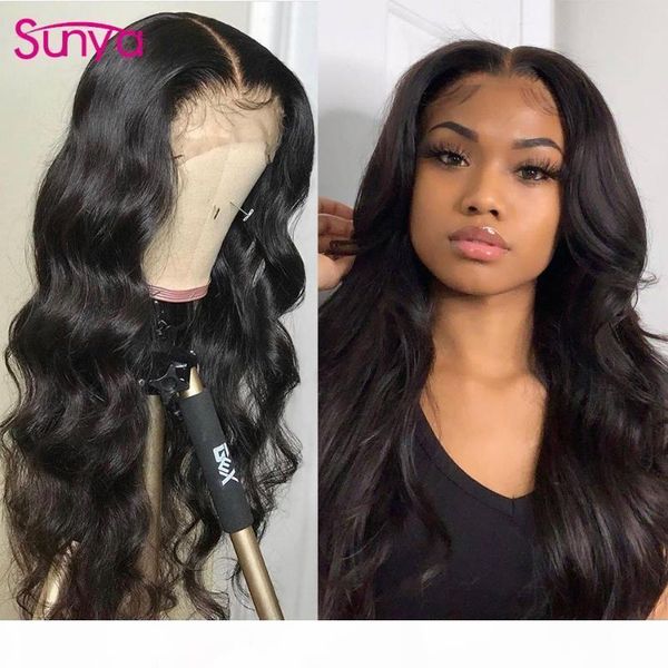 body wave wigs pre plucked remy lace closure human hair wigs for black women 150% transparent lace front sunya, Black;brown
body wave wigs pre plucked remy lace closure human hair wigs for black women 150% transparent lace front sunya, Black;brown