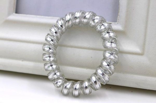 5,5 см женщины леди девушка эластичный резиновый телефон стиль проволоки волос галстуки пластиковые веревочки для волос аксессуары wmtecj, Silver
5,5 см женщины леди девушка эластичный резиновый телефон стиль проволоки волос галстуки пластиковые веревочки для волос аксессуары wmtecj, Silver